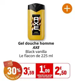 Coccinelle Supermarché AXE Gel douche homme offre