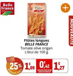 Coccinelle Supermarché Belle France Flûtes longues offre