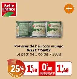 Coccinelle Supermarché Belle France Pousses de haricots mungo offre