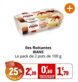 Coccinelle Express RIANS Iles flottantes offre