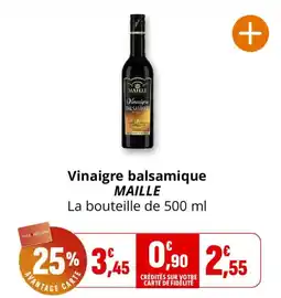 Coccinelle Supermarché MAILLE Vinaigre balsamique offre