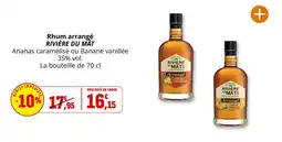Coccinelle Supermarché RIVIÈRE DU MÂT Rhum arrangé offre