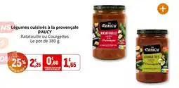 Coccinelle Supermarché D'AUCY Légumes cuisinés à la provençale offre