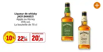 JACK DANIEL'S Liqueur de whisky