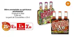 Coccinelle Express DESPerados Bière aromatisée au spiritueux offre
