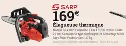 Espace emeraude Sarp élagueuse thermique offre