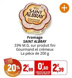Coccinelle Supermarché SAINT ALBRAY Fromage offre
