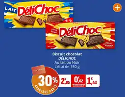 Coccinelle Express DéliChoc Biscuit chocolat offre