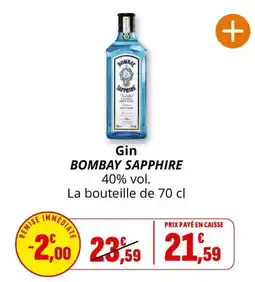 Coccinelle Express BOMBAY SAPPHIRE Gin offre