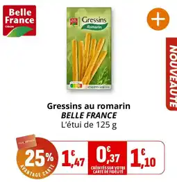 Coccinelle Express Belle France Gressins au romarin offre