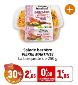 Coccinelle Supermarché PIERRE MARTINET Salade berbère offre