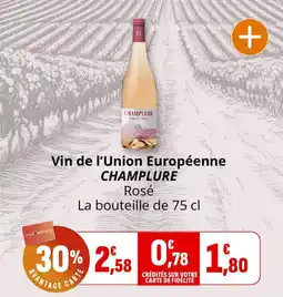 Coccinelle Express CHAMPLURE Vin de l'Union Européenne offre