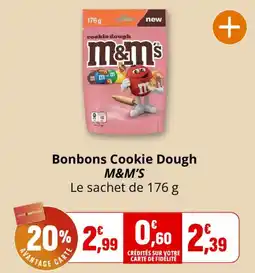 Coccinelle Express M&M'S Bonbons Cookie Dough offre