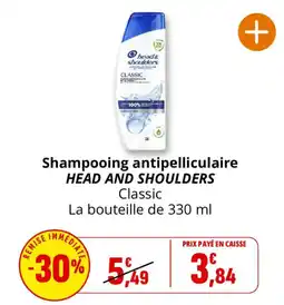 Coccinelle Express head&shoulders Shampooing antipelliculaire Classic offre
