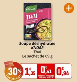 Coccinelle Express Knorr Soupe Thai offre