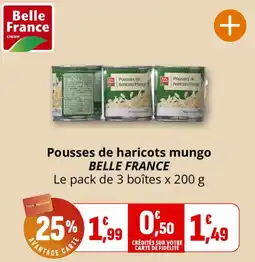 Coccinelle Express Belle France Pousses de haricots mungo offre