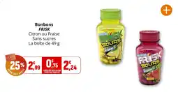 Coccinelle Express FRISK Bonbons offre