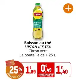 Coccinelle Express Lipton Boisson au thé offre