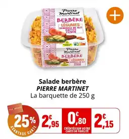 Coccimarket PIERRE MARTINET Salade berbère offre