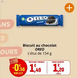 Coccimarket OREO Biscuit au chocolat offre