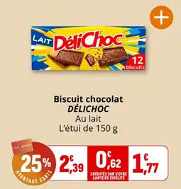 Coccimarket DÉLICHOC Biscuit chocolat offre