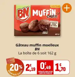 Coccimarket BN Muffin Choco offre
