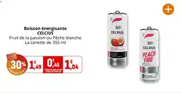 Coccinelle Supermarché CELSIUS Boisson énergisante offre