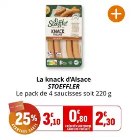 Coccinelle Express STOEFFLER knack d'Alsace offre