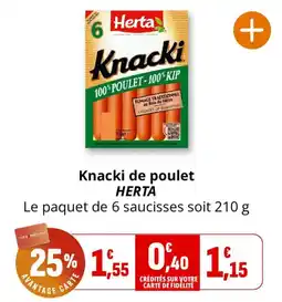 Coccinelle Express Herta Knacki offre