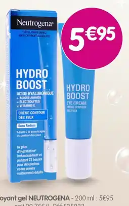 b&m Neutrogena HYDRO BOOST offre