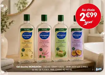 Monsavon Gel douche