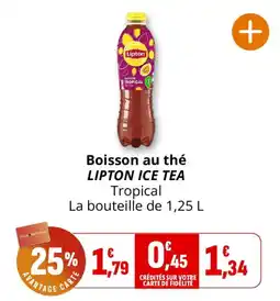 Coccinelle Supermarché LIPTON ICE TEA offre