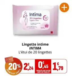 Coccinelle Express Intima Lingette intime offre