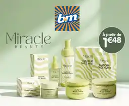 b&m Miracle Beauty Matcha Face Mask offre