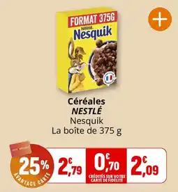 Coccinelle Express Nestlé Nesquik offre