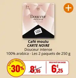 Coccinelle Express CARTE NOIRE Café moulu offre