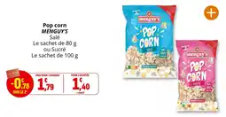 Coccimarket menguy's Pop corn offre