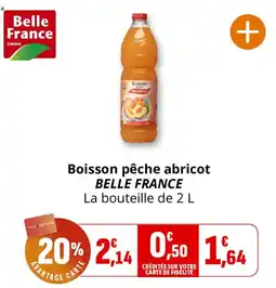Coccimarket Belle France Boisson pêche abricot offre