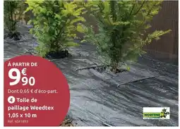 Mr Bricolage NORTENE Toile de paillage Weedtex offre