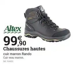 Espace emeraude Altex Chaussures hautes offre