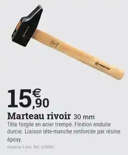 Espace emeraude PROFON Marteau rivoir offre