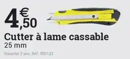 Espace emeraude Cutter à lame cassable offre