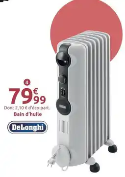 Mr Bricolage DeLonghi Bain d'huile offre