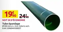 Mr Bricolage Tube épandage offre