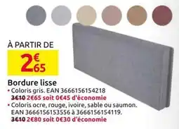 Mr Bricolage Bordure lisse offre
