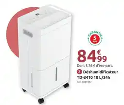 Mr Bricolage Dés humidificateur TD-3410 offre