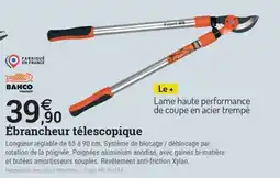 Espace emeraude BAHCO Ébrancheur télescopique offre