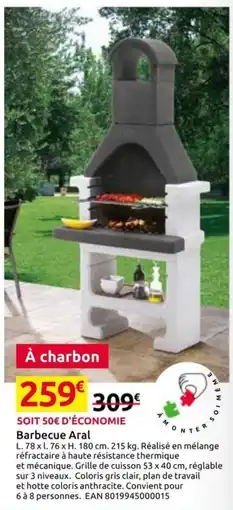 Mr Bricolage Barbecue Aral offre