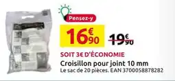 Mr Bricolage Croisillon pour joint 10 mm offre