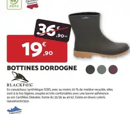 Bricomarché BLACKFOX BOTTINES DORDOGNE offre